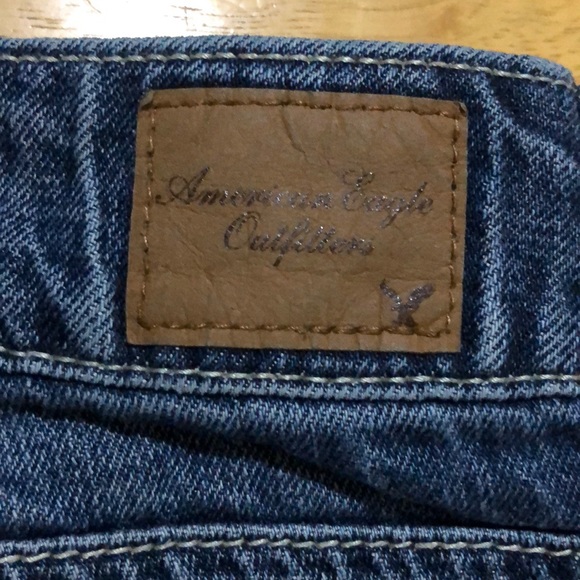 AMERICAN EAGLE 00 SHORTS WITH SEQUIN BLING POCKETS - Picture 5 of 8